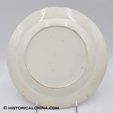 Staffordshire Creamware Plate Hand Painted Circa 1800 by Stevenson Plate LAM-37