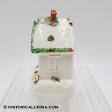 Staffodshire Cottage Hand Made & Bocage Decorated in 1830s LAM-48