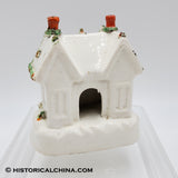 Staffodshire Cottage Hand Made & Bocage Decorated in 1830s LAM-48