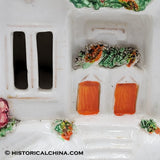 Staffodshire Cottage Hand Made & Bocage Decorated in 1830s LAM-48