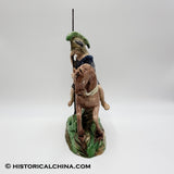 Staffordshire Saint George The Dragon Large Figure By Ralph Wood Ca. 1790’s LAM-109