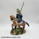 Staffordshire Saint George The Dragon Large Figure By Ralph Wood Ca. 1790’s LAM-109
