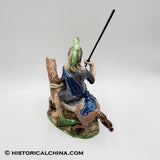Staffordshire Saint George The Dragon Large Figure By Ralph Wood Ca. 1790’s LAM-109