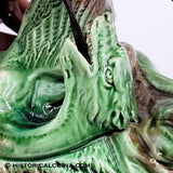 Staffordshire Saint George The Dragon Large Figure By Ralph Wood Ca. 1790’s LAM-109