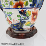 Guady Dutch "Single Rose" Hand Painted Cup & Saucer from 1820 LAM-58