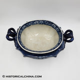 Blue Transfer Staffordshire "Quadrepeds" Camel Soup Tureen LAM-61