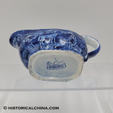 Quadrepeds "Fox" Ceramic Staffordshire Transferware Creamer Circa 1820 LAM-71