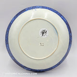 Lafayette at Washington's Tomb Beaded Rim Bowl Historical Blue Staffordshire ZAM-14