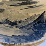 EXTREMELY RARE "Lake George New York" American View Staffordshire Pitcher LAM-90