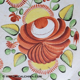 8 1/4" Kings Rose Plate Staffordshire Pearlware LAM-94
