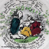 ABC 6 1/4" Plate Little Busy Bee Staffordshire LAM-102
