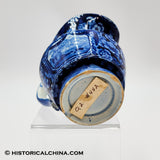 American Eagle Over Panel Ewer Shaped Creamer Historical Blue Staffordshire ZAM-73
