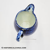 Wadsworth Tower Seashell Border Creamer Historical Blue Staffordshire ZAM-66