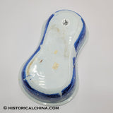 Capitol Washington Charleston Exchange Bidet Historical Blue Staffordshire ZAM-3
