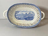 Historical Staffordshire Basket New Haven CT Fort Ticonderoga