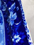 Historical Staffordshire Blue Platter AlmsHouse Boston