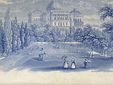 Historical Staffordshire View At The Capital Washington Platter