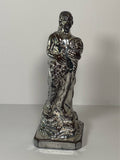 Staffordshire Silver Resist Luster Figure of Summer