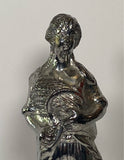Staffordshire Silver Resist Lusterware Figure of Autumn