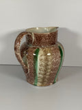 Staffordshire Pearlware Spatter Type Pitcher Whieldon Colors