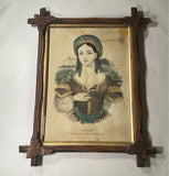 PB5 Original Currier & Ives Print “Asia”