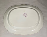 Historical Staffordshire View Of Newburgh Platter Hudson River