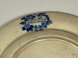 Historical Staffordshire Dark Blue Court House Baltimore Plate