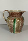 Staffordshire Pearlware Spatter Type Pitcher Whieldon Colors