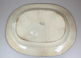 Historical Staffordshire Pearlware Edge Platter W.H. Harrison