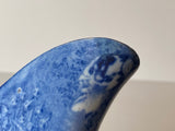 Historical Staffordshire Blue Shipping Series Large Pitcher Ships Shells