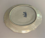 Staffordshire Blue Transfer Gravy Tureen Quadruped With Dog CB