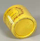Staffordshire Children’s Canary Yellow Mug Child’s A Trifle For Thomas