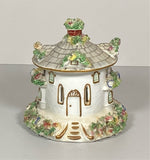 Staffordshire 2 Piece Round Cottage Pastille Burner