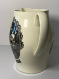Staffordshire Creamware Liverpool Pitcher U.S. Ship Washington Apotheosis