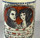 Staffordshire Creamware Mug Remember Me BB#104