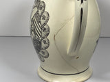 Historical Staffordshire Creamware Liverpool Pitcher Rare Washington Ca 1790