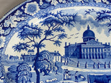 Historical Staffordshire Massive Boston State House Platter