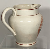 Staffordshire Pearlware Pitcher Jacks Safe Return Nautical
