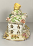 Staffordshire Cottage Pastille Burner 3 Pieces