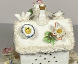 Staffordshire 2 Piece Cottage Pastille Burner With Arch