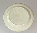 Staffordshire Pearlware Plate With Large Peafowl