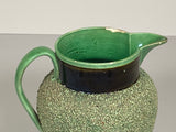 LB3 Staffordshire Green Glaze Pitcher Sanded