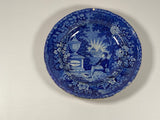 Historical Staffordshire Lafayette At Washington’s Tomb Plate LNRP2