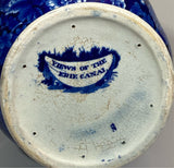 Historical Staffordshire Erie Canal Wash Pitcher