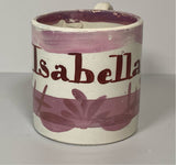 Staffordshire Pink Luster Children’s Mug Isabella