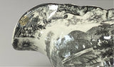 Historical Staffordshire Sandy Hill Hudson River Creamer Black Transfer