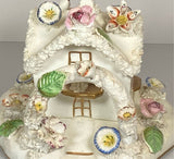 Staffordshire 2 Piece Cottage Pastille Burner With Arch