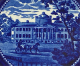Historical Staffordshire Hospital Boston Plate