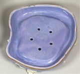 Staffordshire Lilac Pastille Burner Large Castle 2 Piece