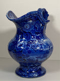 Historical Staffordshire Erie Canal Wash Pitcher